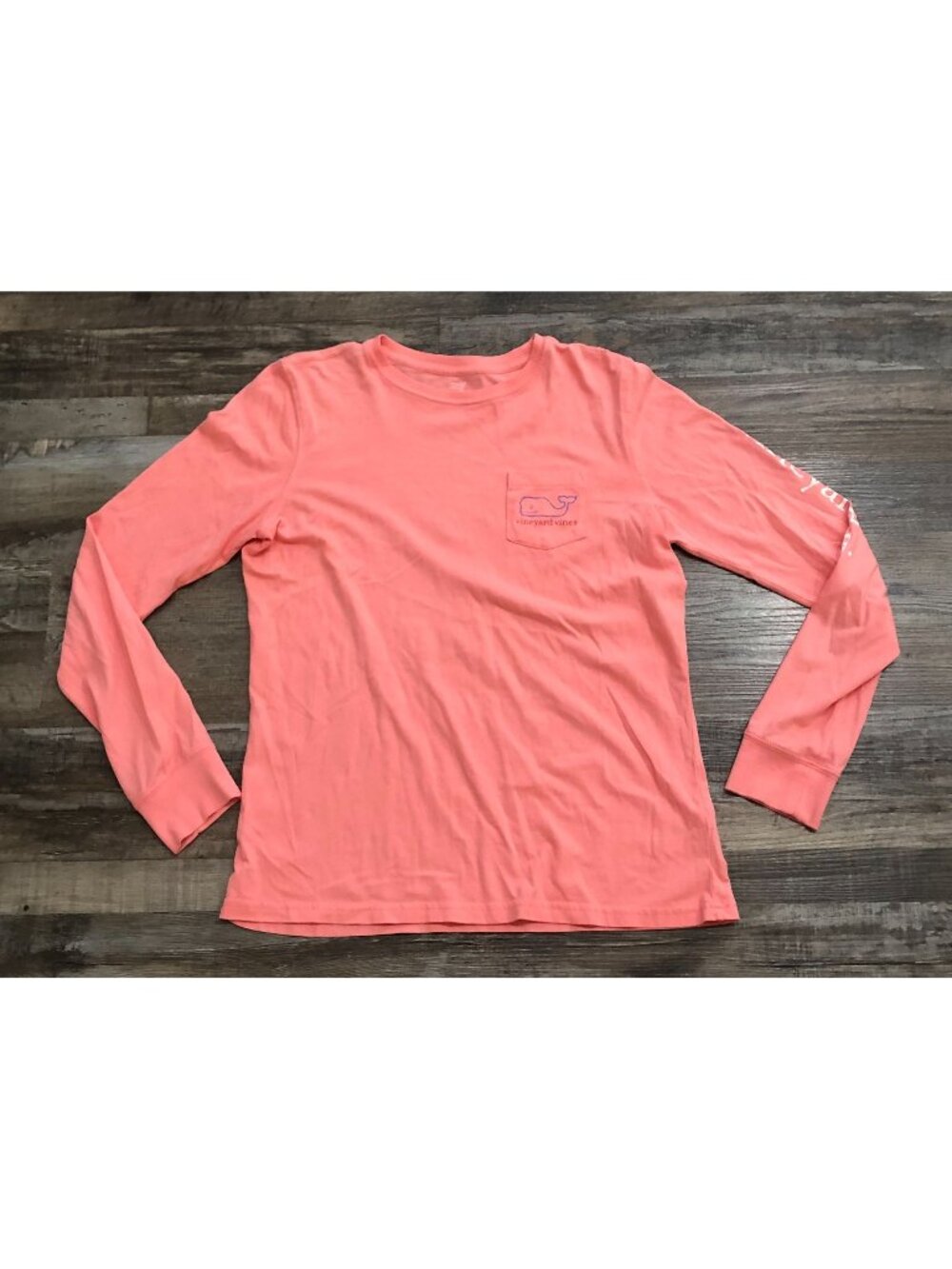 Vineyard Vines Womens XS Pink Long Sleeve Tee T Shirt